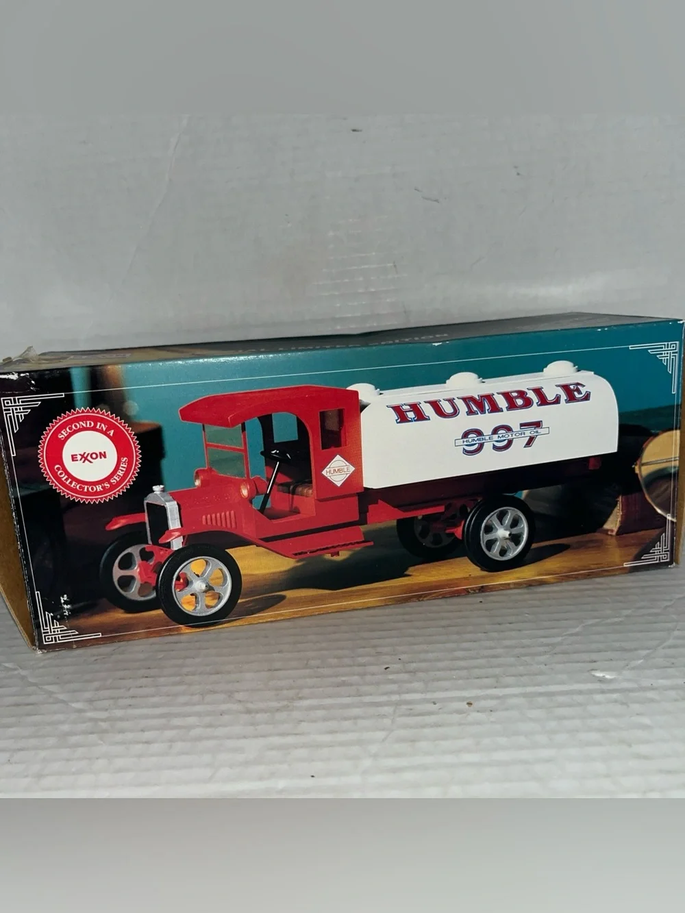 1994 Exxon Special Limited Edition Humble Motor Oil 997 Toy Tanker Truck New